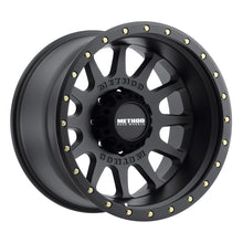 Load image into Gallery viewer, Method Wheels MR60529080512N -Method MR605 NV 20x9 -12mm Offset 8x6.5 121.3mm CB Matte Black Wheel