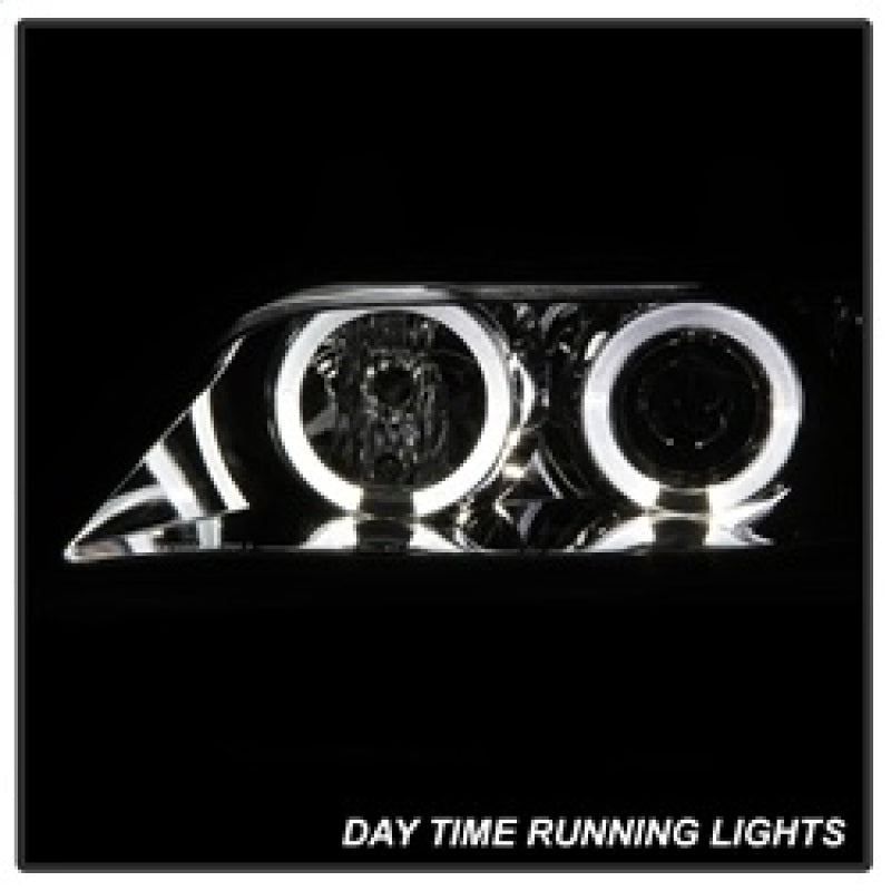 SPYDER 5009098 - Spyder BMW Z3 96-02 Projector Headlights LED Halo Chrome High H1 Low H1 PRO-YD-BMWZ396-HL-C
