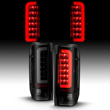 Load image into Gallery viewer, ANZO 311351 FITS 311351 FITS: 1987-1996 Ford F-150 LED Taillights Black Housing Smoke Lens (Pair)