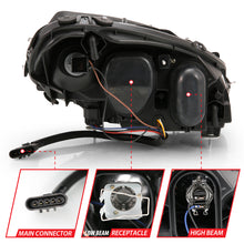 Load image into Gallery viewer, ANZO 121553 FITS: 2005-2013 Chevy Corvette Projector Plank Style Switchback H.L. Black Amber