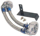 GReddy 12014903 - 93-97 Toyota Supra 2JZ-GTE Oil Filter Relocation Kit