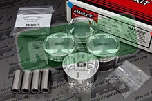 Load image into Gallery viewer, Manley Performance 614000C-4 - Manley 08+ Mitsubishi Evo X (4B11T) 86mm STD Bore 9.0:1 Dish Piston Set with Rings