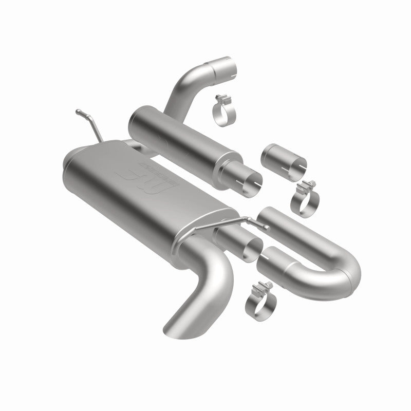 Magnaflow 19620 FITS: MagnaFlow 18-23 Jeep Wrangler JL 2.0L/3.6L Overland Series Axle-Back Exhaust