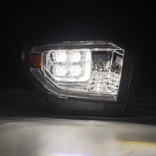 Load image into Gallery viewer, AlphaRex 880831 FITS 880831 FITS 14-21 Toyota Tundra NOVA LED Proj HL Chrome w/Actv Light &amp; Seq. Sig + Switchback DRL