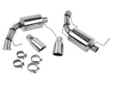 Roush 421145 FITS 2011-2014 Ford Mustang V6 Enhanced Sound Dual Axle-Back w/ Round Tips