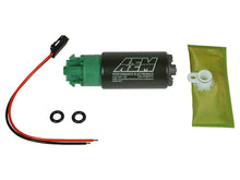 Load image into Gallery viewer, AEM 50-1215 FITS 340LPH 65mm Fuel Pump Kit w/ Mounting Hooks - Ethanol Compatible