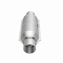 Load image into Gallery viewer, Magnaflow 51356 FITS MagnaFlow Conv Univ 2.5in Inlet/Outlet Center/Center Round 11in Body L x 5.125in W x 15in Overall L