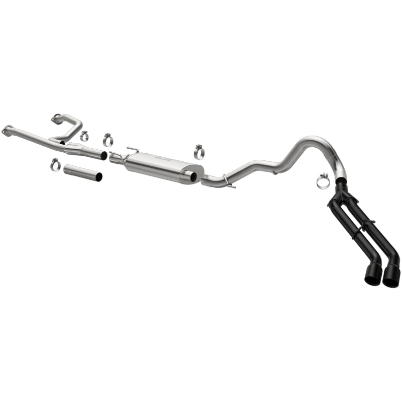 Magnaflow 19603 FITS 19603 FITS: MagnaFlow 22+ Toyota Tundra Street Series 3in Dual Driver Side Rear Cat-Back Exhaust