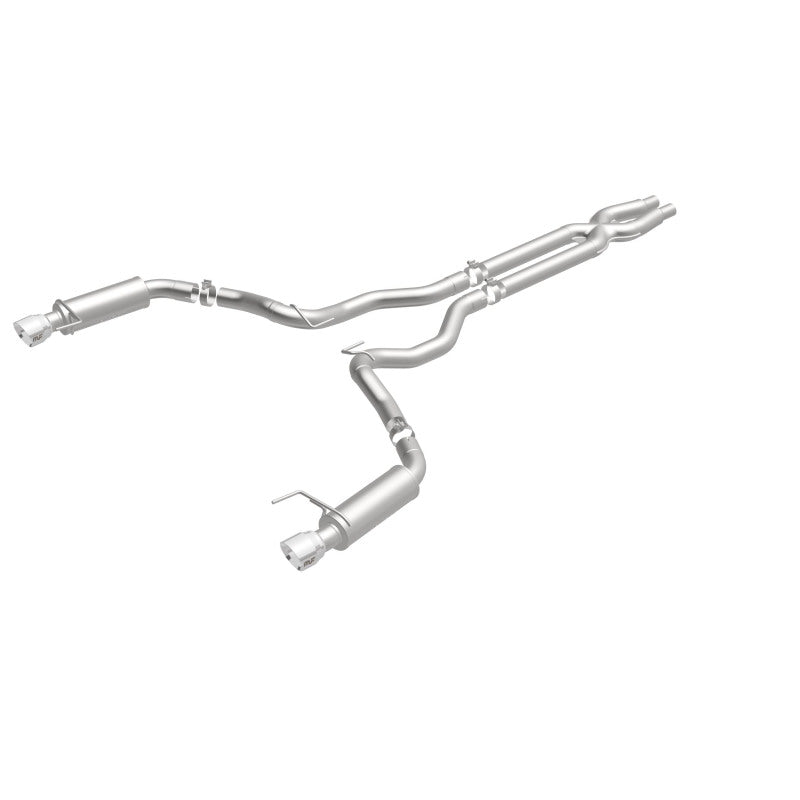 Magnaflow 19101 FITS: MagnaFlow Cat Back, SS, 3in, Competition, Dual Split Polished 4.5in Tips 2015 Ford Mustang GT V8 5.0