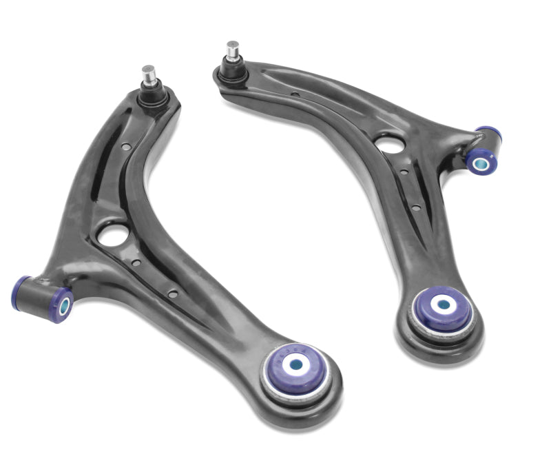 Superpro TRC1046 - SuperPro 14-19 Ford Fiesta ST Front Lower Control Arm Set w/ Preinstalled SuperPro Bushings