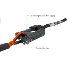 Load image into Gallery viewer, Borne Off-Road 10K Winch - Orange Synthetic Rope