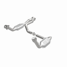 Load image into Gallery viewer, Magnaflow 93419 FITS MagnaFlow Conv DF 02-06 Cadillac Escalade / 02-06 Chevy Avalanche 5.3L Dual Conv Y-Pipe Assembly 2WD