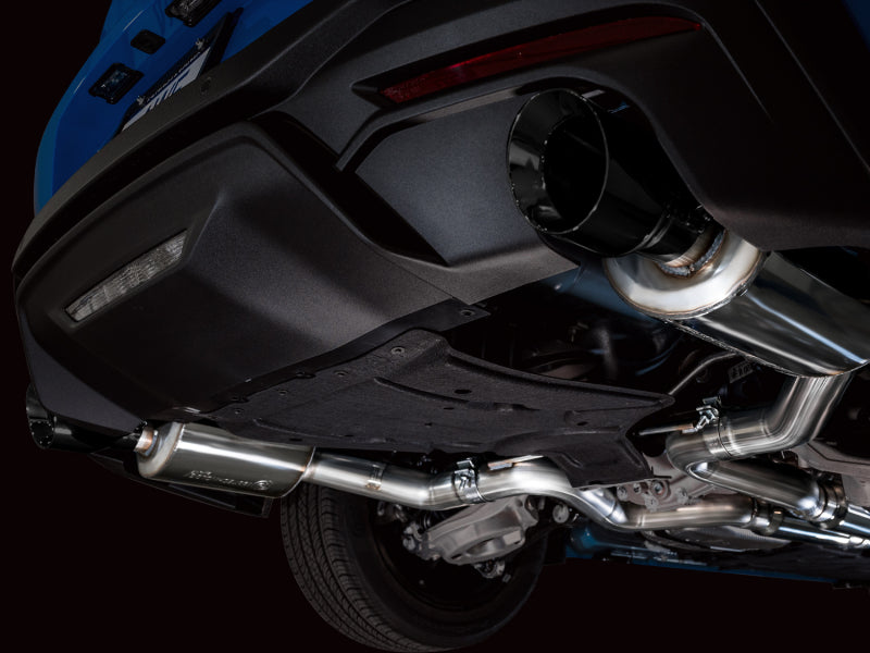 AWE Tuning 3015-33650 FITS AWE 2024 Ford Mustang GT Fastback S650 RWD Touring Catback Exhaust w/ Dual Diamond Black Tips