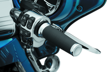 Load image into Gallery viewer, Kuryakyn Thresher Grips Thottle-By-Wire Chrome