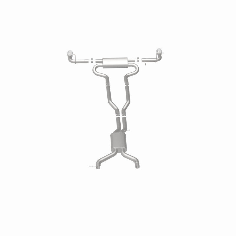 Magnaflow 15085 FITS: MagnaFlow 07 Audi Q7 V8 4.2L Dual Split Rear Exit Stainless Cat-Back Perf Exhaust