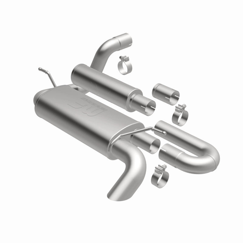 Magnaflow 19620 FITS: MagnaFlow 18-23 Jeep Wrangler JL 2.0L/3.6L Overland Series Axle-Back Exhaust