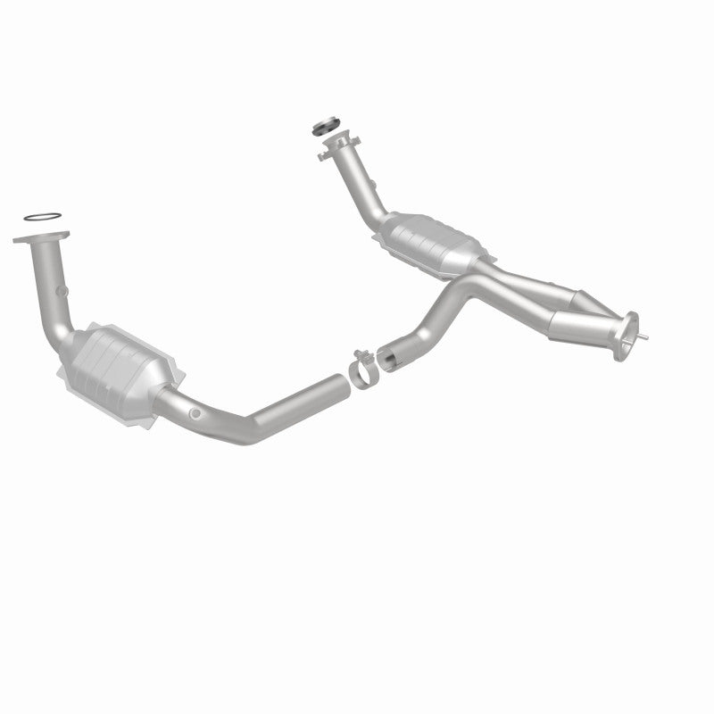 Magnaflow 93419 FITS MagnaFlow Conv DF 02-06 Cadillac Escalade / 02-06 Chevy Avalanche 5.3L Dual Conv Y-Pipe Assembly 2WD