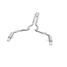 Load image into Gallery viewer, Magnaflow 19101 FITS: MagnaFlow Cat Back, SS, 3in, Competition, Dual Split Polished 4.5in Tips 2015 Ford Mustang GT V8 5.0