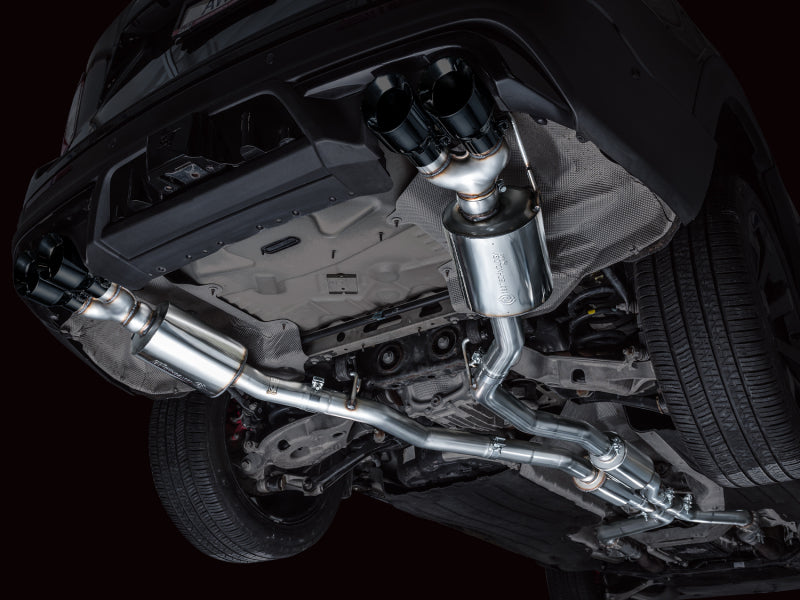AWE Tuning 3015-43625 FITS 2020+ Ford Explorer ST Touring Edition Exhaust w/ Diamond Black Tips