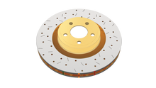Load image into Gallery viewer, DBA 08+ EVO X Rear Drilled &amp; Slotted 4000 Series Rotor