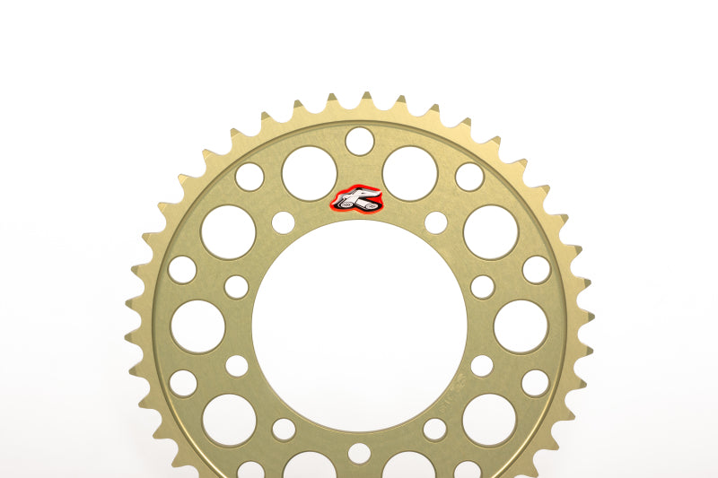 Renthal 17-23 Kawasaki Versys-X300 Rear Sprocket - Hard Anodized 520-46P Teeth