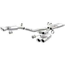 Load image into Gallery viewer, Magnaflow 19370 FITS: MagnaFlow SYS Cat-Back 2018 Ford Mustang GT 5.0L Street Dual Exit Polished 4in Tips