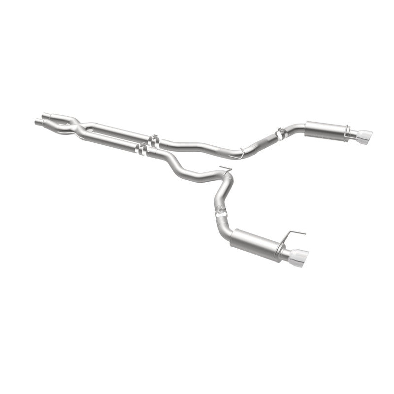 Magnaflow 19101 FITS: MagnaFlow Cat Back, SS, 3in, Competition, Dual Split Polished 4.5in Tips 2015 Ford Mustang GT V8 5.0