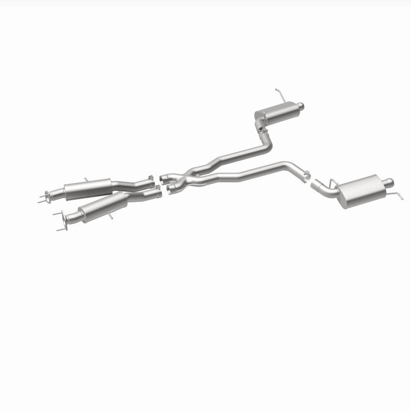 Magnaflow 15064 FITS: MagnaFlow 12 Jeep Grand Cherokee V8 6.4L Dual Split Rear Exit Stainless Cat Back Performance Exhaust