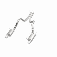 Load image into Gallery viewer, Magnaflow 15149 FITS: MagnaFlow 13 Ford Mustang Dual Split Rear Exit Stainless Cat Back Performance Exhaust (Street)