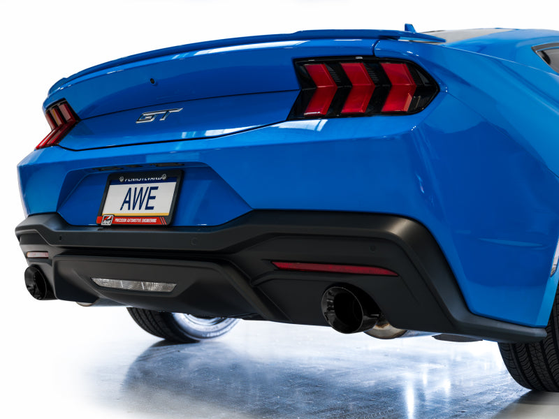 AWE Tuning 3015-33650 FITS AWE 2024 Ford Mustang GT Fastback S650 RWD Touring Catback Exhaust w/ Dual Diamond Black Tips