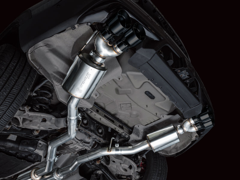 AWE Tuning 3015-43625 FITS 2020+ Ford Explorer ST Touring Edition Exhaust w/ Diamond Black Tips