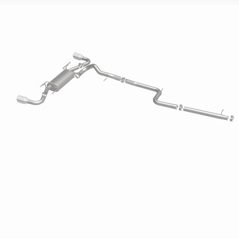 Magnaflow 15146 FITS: MagnaFlow 10-12 Mazda 3 L4 2.5L Hatchback Split Rear Exit Stainless Cat Back Performance Exhaust