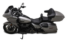 Load image into Gallery viewer, Mustang 23-24 HD CVO Rd Glide(ST), 2024 Rd Glide and Str Glide Deluxe Pass Seat - Black/Gray Stitch