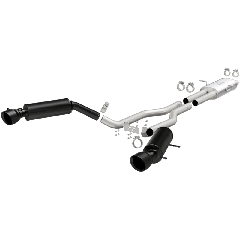 Magnaflow 19123 FITS: MagnaFlow Cat-Back 15-16 Land Rover Ranger Rover V6 SS 2.5in Dual Split Rear Exit 4.5in Black Tips