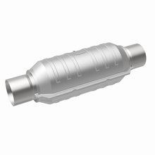 Load image into Gallery viewer, Magnaflow 51356 FITS MagnaFlow Conv Univ 2.5in Inlet/Outlet Center/Center Round 11in Body L x 5.125in W x 15in Overall L