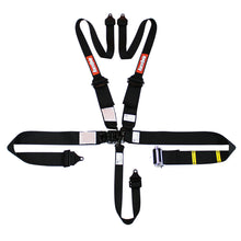 Load image into Gallery viewer, RaceQuip L &amp; L 5pt Ratchet HNR Harness Black