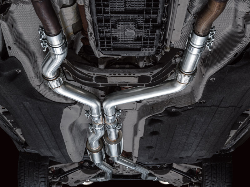 AWE Tuning 3015-43625 FITS 2020+ Ford Explorer ST Touring Edition Exhaust w/ Diamond Black Tips
