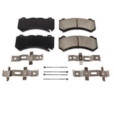 PowerStop 17-1405 FITS Power Stop 16-19 Cadillac ATS Front Z17 Evolution Ceramic Brake Pads w/Hardware