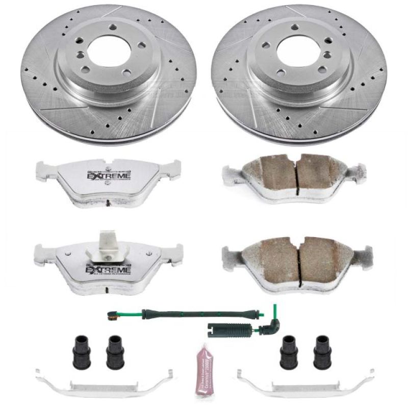 Power Stop 01-06 BMW 330Ci Front Z26 Street Warrior Brake Kit