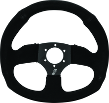 Load image into Gallery viewer, DragonFire Racing Steering Wheels - D-shaped- Suede- Iron Series- 0in offset