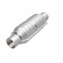 Load image into Gallery viewer, Magnaflow 51355 FITS MagnaFlow Conv Univ 2.25in Inlet/Outlet Center/Center Round 11in Body L x 5.125in W x 15in Overall L