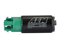 Load image into Gallery viewer, AEM 50-1215 FITS 340LPH 65mm Fuel Pump Kit w/ Mounting Hooks - Ethanol Compatible