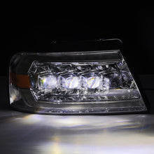 Load image into Gallery viewer, AlphaRex 880129 FITS 04-08 Ford F150 / 06-08 Lincoln Mark LT NOVA LED Proj Headlights Chrome w/Activ Light/Seq