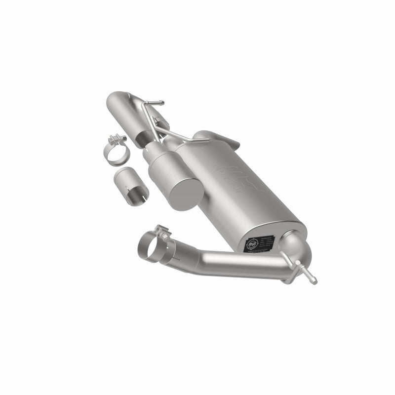 Magnaflow 19668 FITS: MagnaFlow 07-18 Jeep Wrangler JK Overland Series Axle-Back Exhaust System