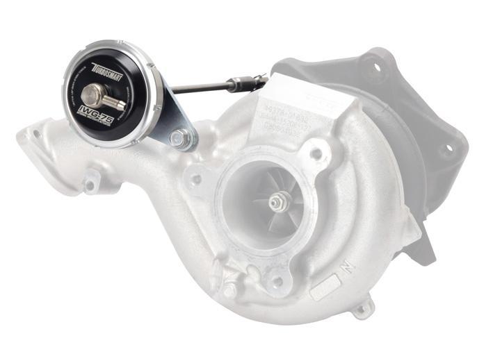 Turbosmart TS-0601-3242 - IWG75 Mitsubishi EVO 10 24 PSI Black Internal Wastegate Actuator