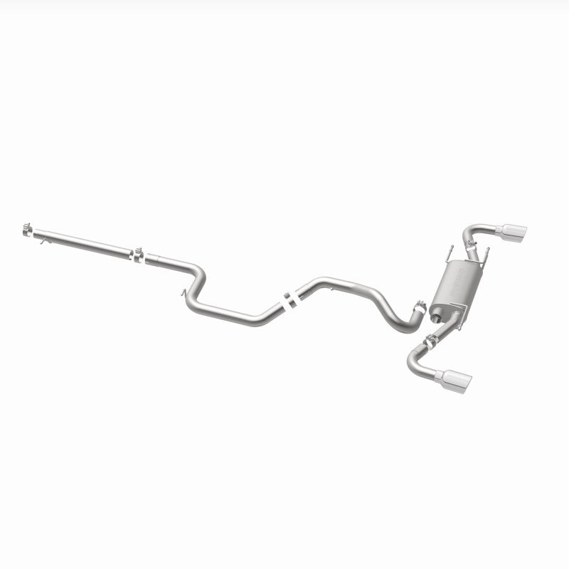 Magnaflow 15146 FITS: MagnaFlow 10-12 Mazda 3 L4 2.5L Hatchback Split Rear Exit Stainless Cat Back Performance Exhaust