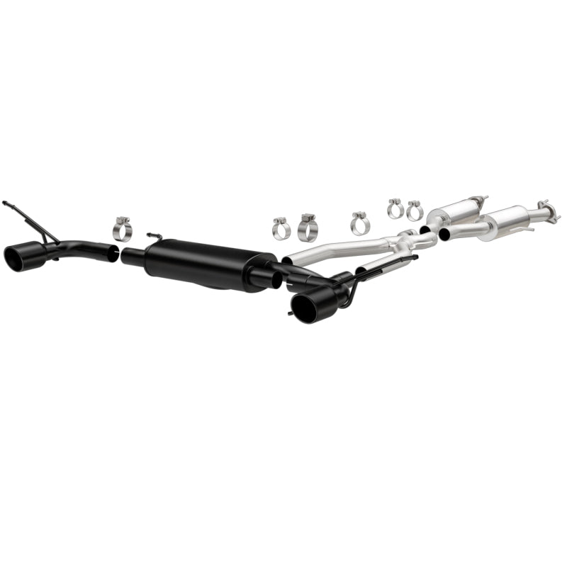 Magnaflow 19216 FITS: MagnaFlow Cat-Back SS 2.5in Dual Split Rear 4in Black Tip 11-16 Jeep Grand Cherokee 5.7L V8/3.6L V6