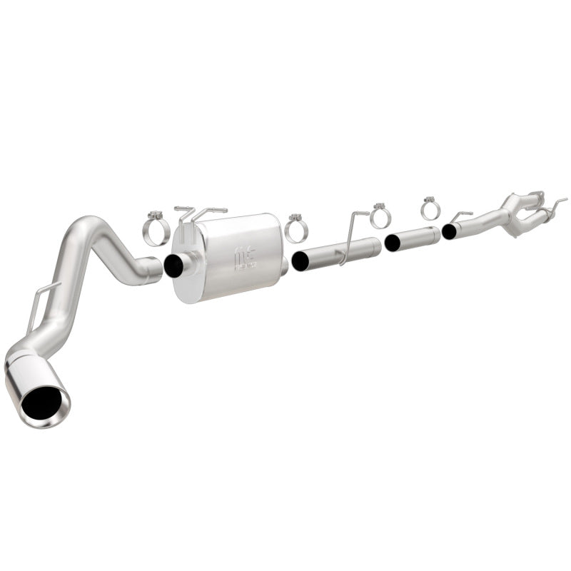 Magnaflow 19174 FITS MagnaFlow Sys C/B 11-15 Ford Super Duty F250 6.2L EC CC, SS 3.5in Single Rear Pass Side Ext 5in Tip