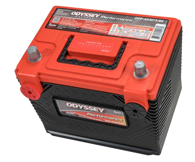 Odyssey Battery ODP-AGM75 86 FITS Auto/Truck Performance AGM Battery (75/86-705)