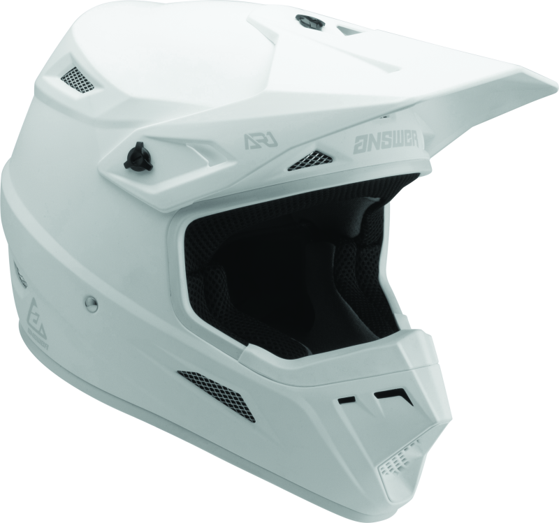 Answer AR1 Solid Helmet White Youth - Small